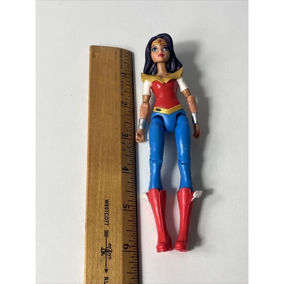 DC Comics Super Hero Superhero Girls Collection Wonder Woman 6” Tall Figure Doll - Picture 6 of 6